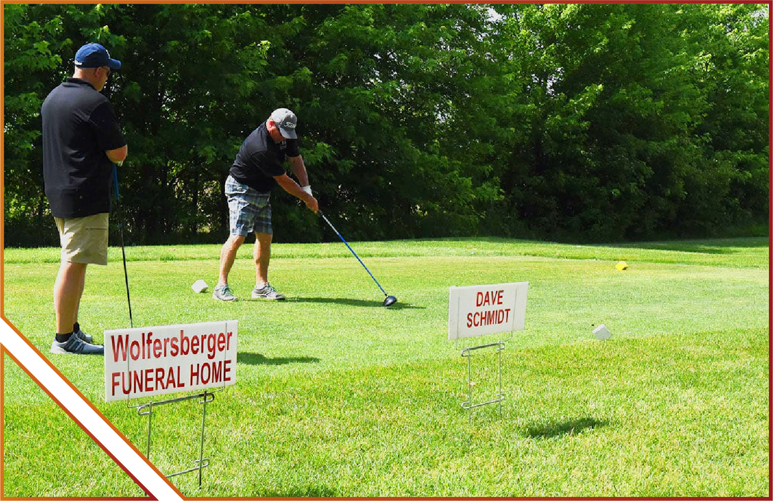 People golfing at a previous Spring Classic